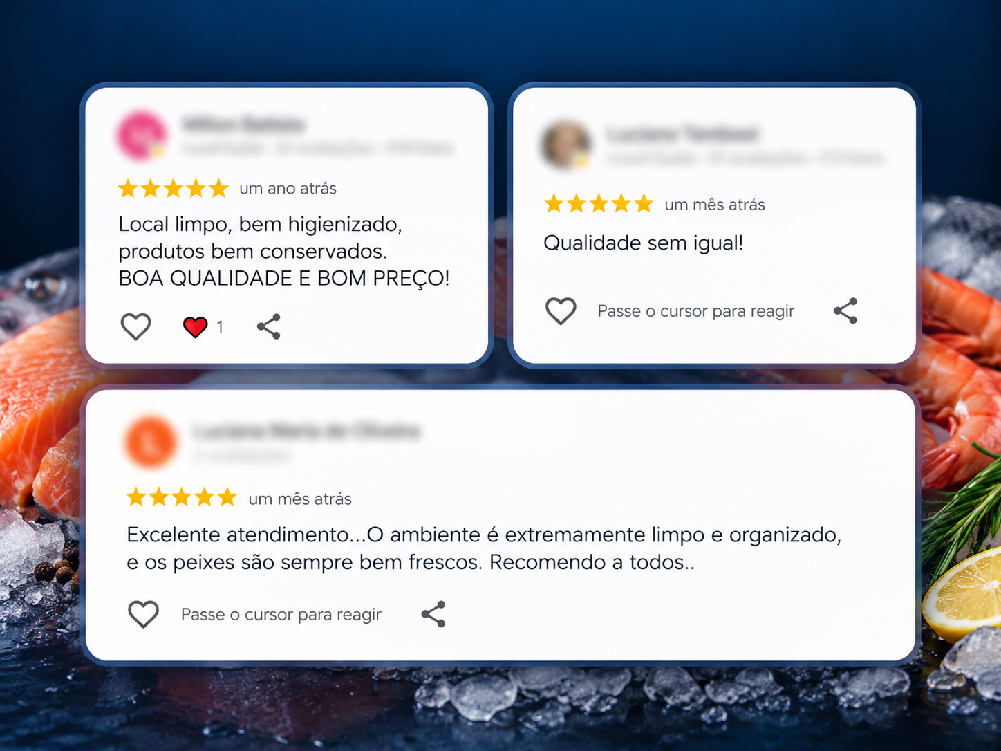 Atendimento exclusivo de qualidade.